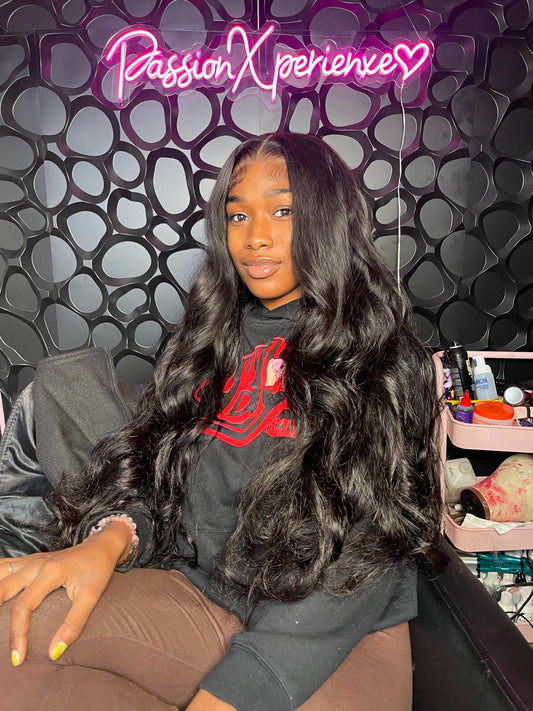 VIRGIN BURMESE CLOSURE WIG